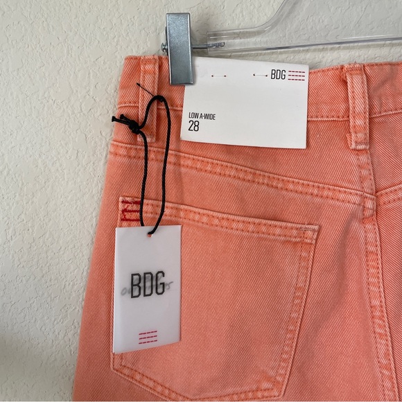 Light Orange BDG A Wide Jeans - Picture 4 of 8